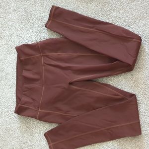 Fabletics Brown Motion 365 High Waist Leggings
